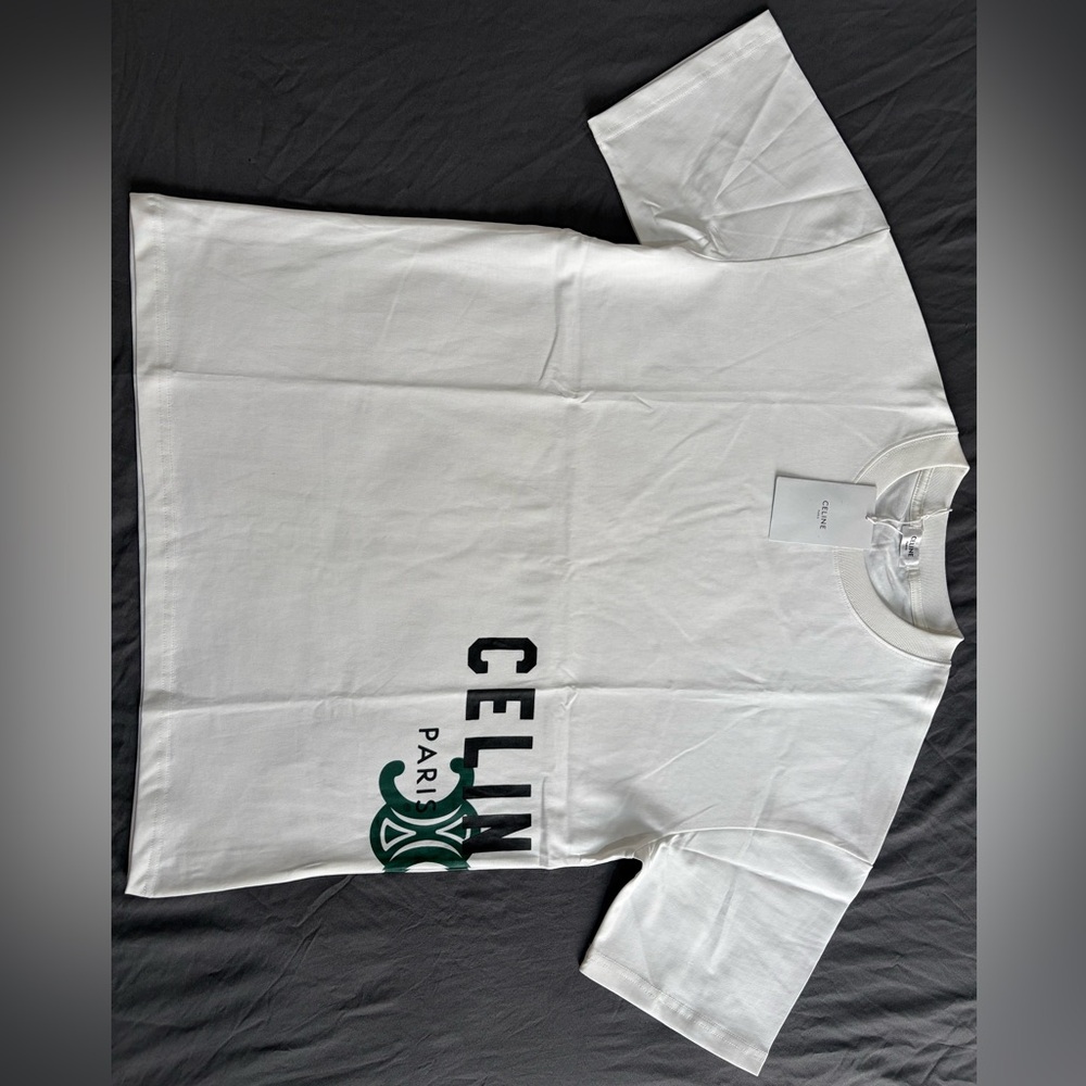 Authentic- Celine Cotton Jersey T-Shirt Receipt Purchase Included🧾✅